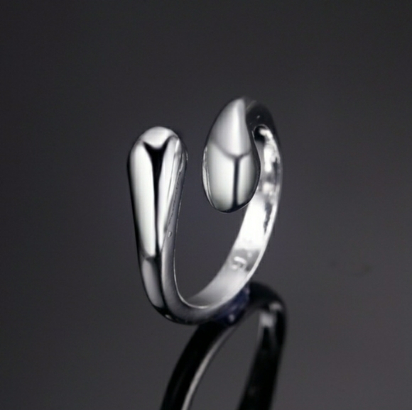 925 Sterling Silver Drop Minimalist Jewelry Set - Picture 6 of 8